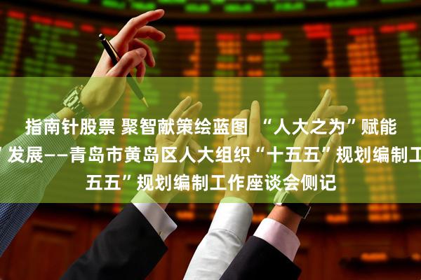 指南针股票 聚智献策绘蓝图  “人大之为”赋能新区“十五五”发展——青岛市黄岛区人大组织“十五五”规划编制工作座谈会侧记