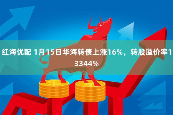 红海优配 1月15日华海转债上涨16%，转股溢价率13344%